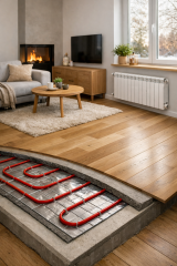 Комбінована система обігріву: тепла підлога та радіатори