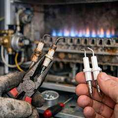 Електроди в газовому котлі: Коли заміна стає життєво необхідною?