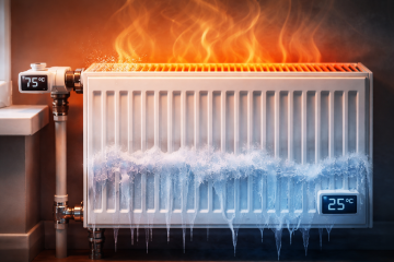 Чому верх радіатора палає від спеки, а низ залишається крижаним?