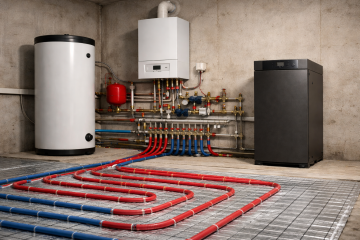 Почему водяной теплый пол часто рекомендуют подключать к отдельному бойлеру/котлу?