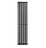 Радиатор дизайн Betatherm 405x1800 Quantum-1 BLACK Вертикал