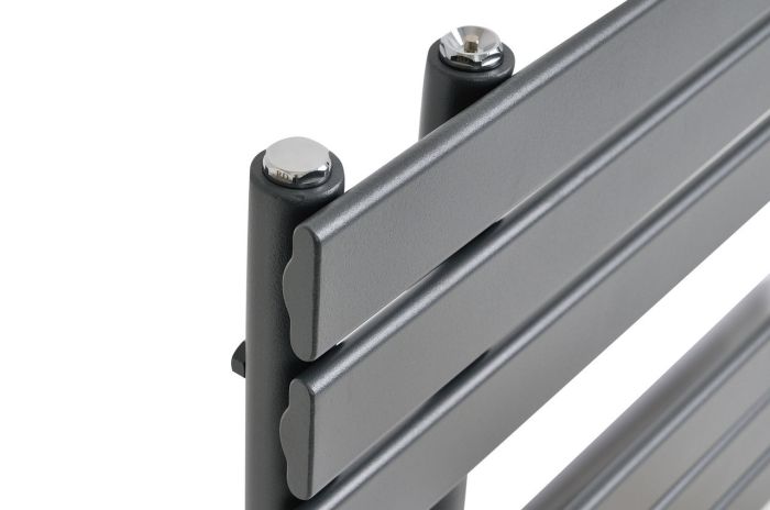 Дизайнерська сушарка для рушників Antibes 9/820 сірий матовий Дизайнерська сушарка для рушників Antibes 9/820 сірий матовий