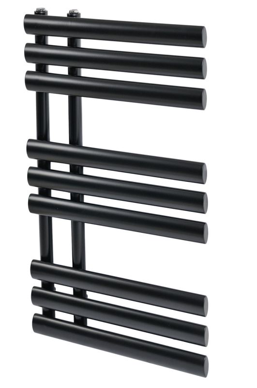 Дизайнерська рушникосушка Grasse 9/820 чорний матовий Дизайнерська рушникосушка Grasse 9/820 чорний матовий