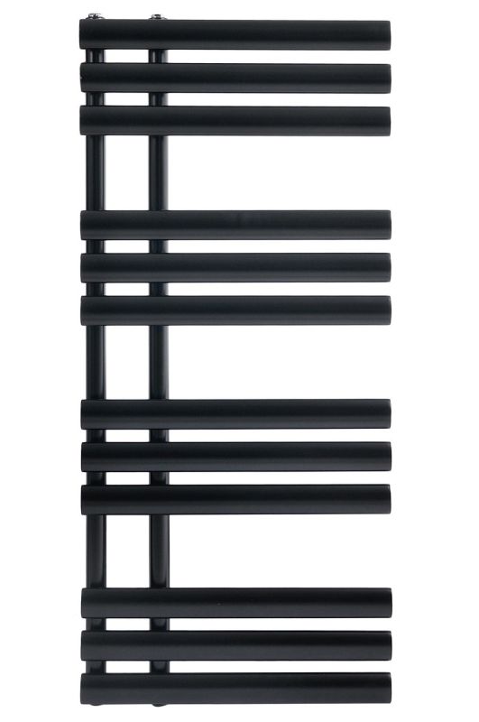 Дизайнерська рушникосушка Grasse 12/1130 чорний матовий Дизайнерська рушникосушка Grasse 12/1130 чорний матовий