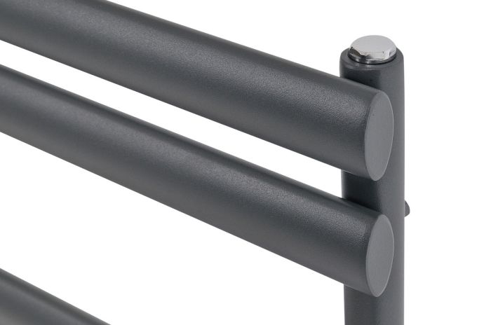 Дизайнерська сушарка для рушників Miramar 9/820 сірий матовий Дизайнерська сушарка для рушників Miramar 9/820 сірий матовий