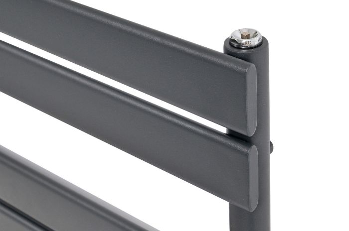 Дизайнерська сушарка для рушників Vence 9/748 сіра матова Дизайнерська сушарка для рушників Vence 9/748 сіра матова