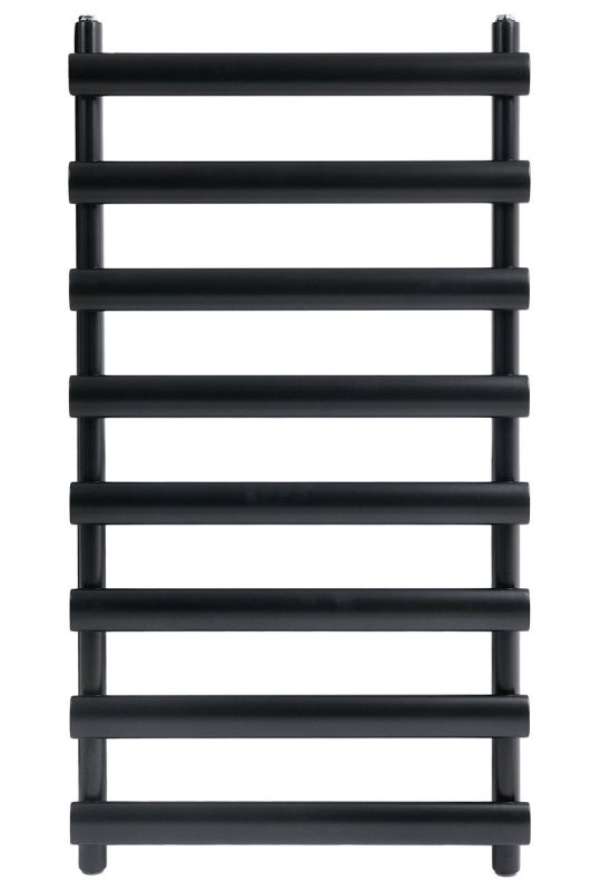 Дизайнерська сушарка для рушників Menton 8/992 чорний матовий Дизайнерська сушарка для рушників Menton 8/992 чорний матовий