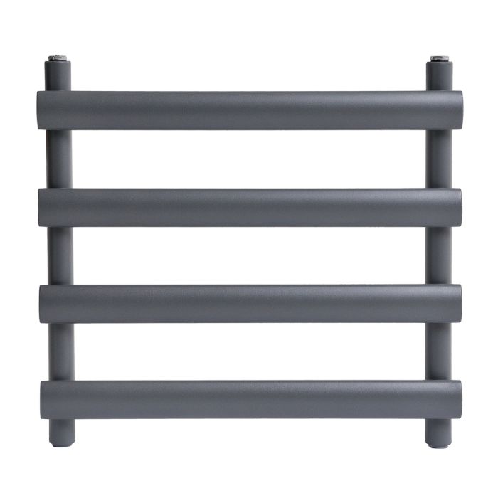 Дизайнерська рушникосушка Menton 4/496 сірий матовий Дизайнерська рушникосушка Menton 4/496 сірий матовий