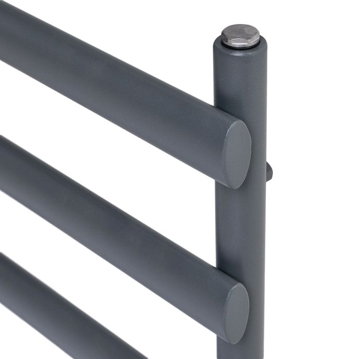 Дизайнерська рушникосушка Menton 4/496 сірий матовий Дизайнерська рушникосушка Menton 4/496 сірий матовий