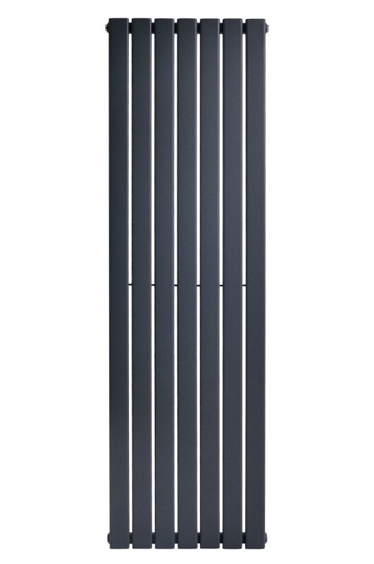Вертикальний дизайнерський радіатор опалення ARTTIDESIGN Livorno 7/1800/476/50 сірий матовий Вертикальний дизайнерський радіатор опалення ARTTIDESIGN Livorno 7/1800/476/50 сірий матовий