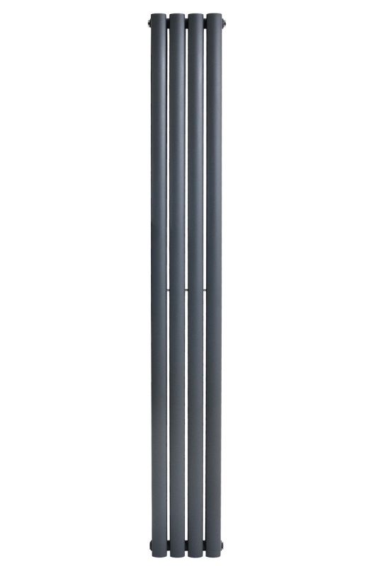Вертикальний дизайнерський радіатор опалення ARTTIDESIGN Rimini II 4/1500/236/50 сірий матовий Вертикальний дизайнерський радіатор опалення ARTTIDESIGN Rimini II 4/1500/236/50 сірий матовий