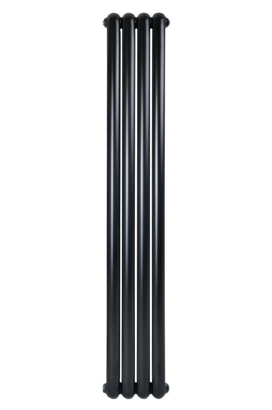 Вертикальний дизайнерський радіатор опалення ARTTIDESIGN Verona 4/1800/300 чорний матовий Вертикальний дизайнерський радіатор опалення ARTTIDESIGN Verona 4/1800/300 чорний матовий