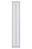 Дизайнерський вертикальний радіатор опалення ARTTIDESIGN Lucca 7/1800/324/50  білий матовий.