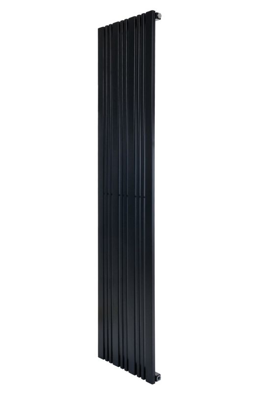 Дизайнерський вертикальний радіатор опалення ARTTIDESIGN Lucca 10/1800/456/50 чорний матовий Дизайнерський вертикальний радіатор опалення ARTTIDESIGN Lucca 10/1800/456/50 чорний матовий