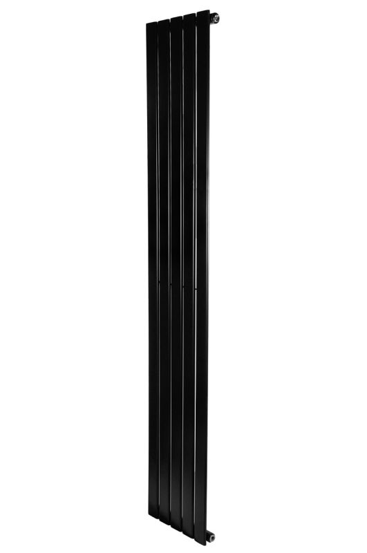 Вертикальний дизайнерський радіатор опалення ARTTIDESIGN Livorno 5/1800/340 чорний матовий Вертикальний дизайнерський радіатор опалення ARTTIDESIGN Livorno 5/1800/340 чорний матовий