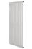 Вертикальний дизайнерський радіатор опалення ARTTIDESIGN Livorno 9/1800/612/50 білий матовий