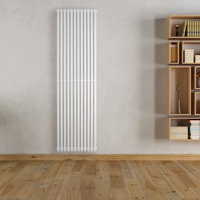 Радіатор дизайн Betatherm 485x1800 Quantum-1 WHITE Вертикал Радіатор дизайн Betatherm 485x1800 Quantum-1 WHITE Вертикал