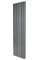 Вертикальний дизайнерський радіатор опалення ARTTIDESIGN Livorno II 7/1800/476 сірий матовий Вертикальний дизайнерський радіатор опалення ARTTIDESIGN Livorno II 7/1800/476 сірий матовий