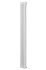 Вертикальний дизайнерський радіатор опалення ARTIDESIGN Bari III 4/1800/200 білий матовий