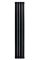 Дизайнерський вертикальний радіатор опалення ARTTIDESIGN Livorno II 4/1600/272/50 чорний матовий Дизайнерський вертикальний радіатор опалення ARTTIDESIGN Livorno II 4/1600/272/50 чорний матовий