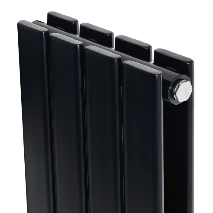 Дизайнерський вертикальний радіатор опалення ARTTIDESIGN Livorno II 4/1600/272/50 чорний матовий Дизайнерський вертикальний радіатор опалення ARTTIDESIGN Livorno II 4/1600/272/50 чорний матовий