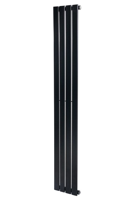 Дизайнерський вертикальний радіатор опалення ARTTIDESIGN Livorno 4/2000/272/50 чорний матовий Дизайнерський вертикальний радіатор опалення ARTTIDESIGN Livorno 4/2000/272/50 чорний матовий