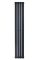 Дизайнерський вертикальний радіатор опалення ARTTIDESIGN Livorno 4/1800/272/50 сірий матовий Дизайнерський вертикальний радіатор опалення ARTTIDESIGN Livorno 4/1800/272/50 сірий матовий