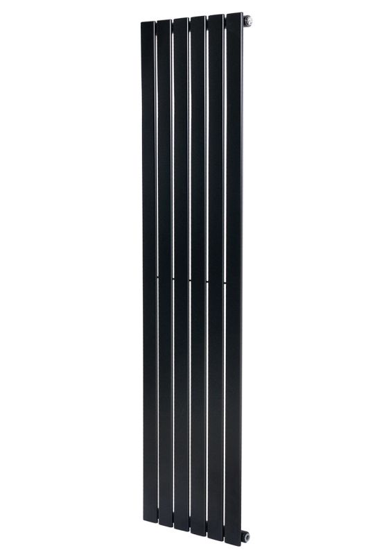 Вертикальний дизайнерський радіатор опалення  ARTTIDESIGN Livorno 6/1600/408 чорний матовий Вертикальний дизайнерський радіатор опалення  ARTTIDESIGN Livorno 6/1600/408 чорний матовий