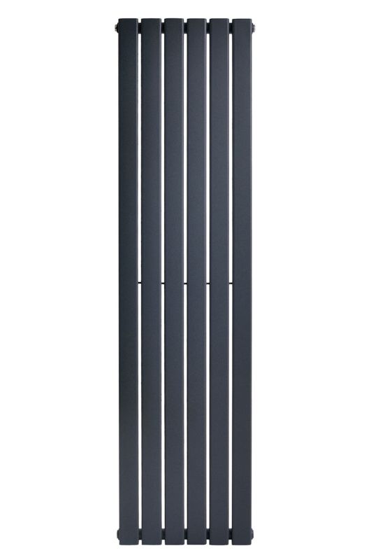 Вертикальний дизайнерський радіатор опалення ARTTIDESIGN Livorno 6/1800/408/50 сірий матовий Вертикальний дизайнерський радіатор опалення ARTTIDESIGN Livorno 6/1800/408/50 сірий матовий