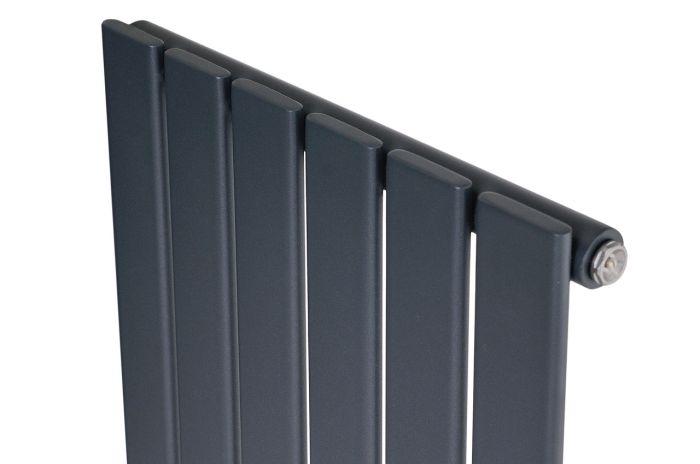 Вертикальний дизайнерський радіатор опалення ARTTIDESIGN Livorno 6/1800/408/50 сірий матовий Вертикальний дизайнерський радіатор опалення ARTTIDESIGN Livorno 6/1800/408/50 сірий матовий