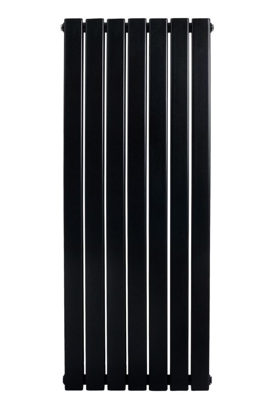 Вертикальний дизайнерський радіатор опалення ARTTIDESIGN Livorno II 7/1200/476/50 чорний матовий Вертикальний дизайнерський радіатор опалення ARTTIDESIGN Livorno II 7/1200/476/50 чорний матовий