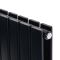 Вертикальний дизайнерський радіатор опалення ARTTIDESIGN Livorno II 7/1200/476/50 чорний матовий Вертикальний дизайнерський радіатор опалення ARTTIDESIGN Livorno II 7/1200/476/50 чорний матовий