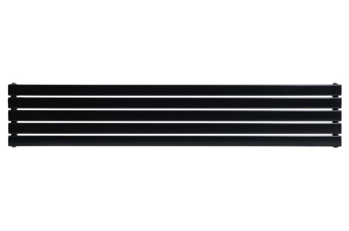 Горизонтальний дизайнерський радіатор опалення ARTTIDESIGN Livorno G 5/340/1800 чорний матовий Горизонтальний дизайнерський радіатор опалення ARTTIDESIGN Livorno G 5/340/1800 чорний матовий