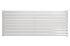 Горизонтальний дизайнерський радіатор опалення  ARTTIDESIGN Livorno G 9/612/1800 білий матовий