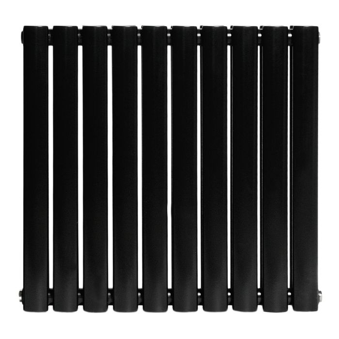 Горизонтальный дизайнерский радиатор опалення ARTTIDESIGN Rimini II G 10/550/590/50 чорний матовый Горизонтальный дизайнерский радиатор опалення ARTTIDESIGN Rimini II G 10/550/590/50 чорний матовый