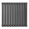 Горизонтальный дизайнерский радиатор опалення ARTTIDESIGN Rimini II G 10/550/590/50 сірий матовый Горизонтальный дизайнерский радиатор опалення ARTTIDESIGN Rimini II G 10/550/590/50 сірий матовый