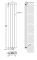 Дизайнерський вертикальний радіатор опалення ARTTIDESIGN Livorno II 4/1600/272/50 білий матовий. Дизайнерський вертикальний радіатор опалення ARTTIDESIGN Livorno II 4/1600/272/50 білий матовий.