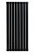 Вертикальний дизайнерський радіатор опалення ARTTIDESIGN Livorno ІІ 8/1000/544 чорний матовий Вертикальний дизайнерський радіатор опалення ARTTIDESIGN Livorno ІІ 8/1000/544 чорний матовий
