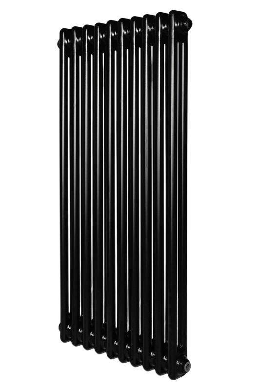 Вертикальный дизайнерский радиатор отопления ARTTIDESIGN Bari II 10/1200/470/50 чорний матовий Вертикальный дизайнерский радиатор отопления ARTTIDESIGN Bari II 10/1200/470/50 чорний матовий