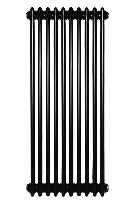 Вертикальный дизайнерский радиатор отопления ARTTIDESIGN Bari II 10/1200/470/50 чорний матовий Вертикальный дизайнерский радиатор отопления ARTTIDESIGN Bari II 10/1200/470/50 чорний матовий