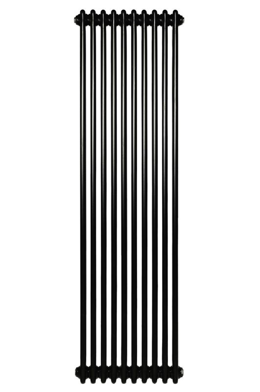 Вертикальный дизайнерский радиатор отопления ARTTIDESIGN Bari II 10/1800/470/50 чорний матовий Вертикальный дизайнерский радиатор отопления ARTTIDESIGN Bari II 10/1800/470/50 чорний матовий