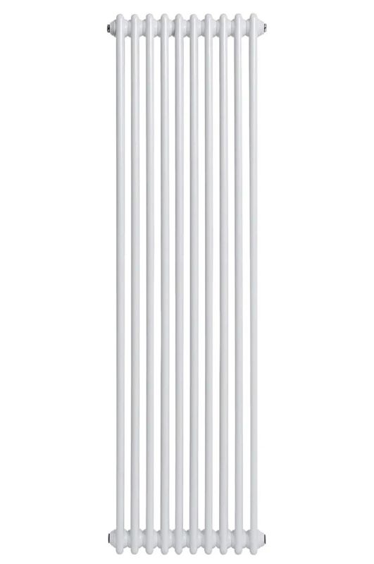 Вертикальный дизайнерский радиатор отопления ARTTIDESIGN Bari II 10/1800/470/50 белый матовий Вертикальный дизайнерский радиатор отопления ARTTIDESIGN Bari II 10/1800/470/50 белый матовий