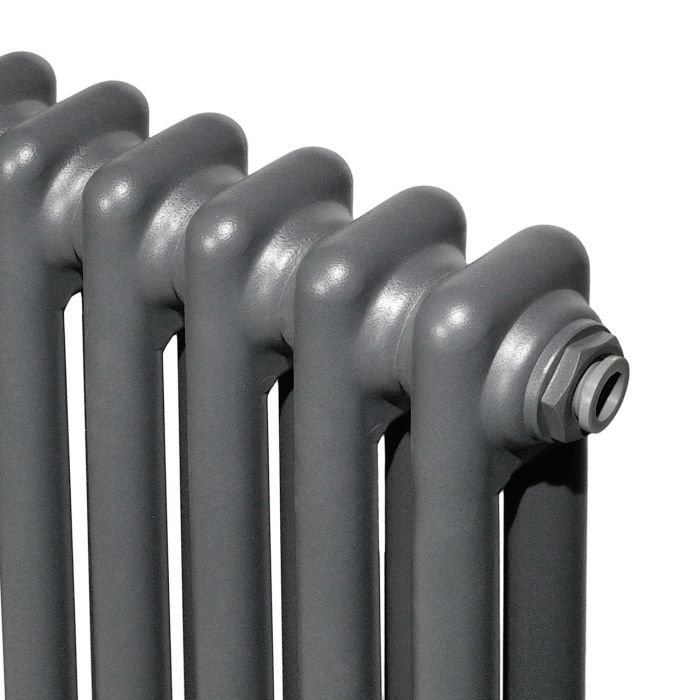 Вертикальный дизайнерский радиатор отопления ARTTIDESIGN Bari II 10/1800/470/50 сірий матовий Вертикальный дизайнерский радиатор отопления ARTTIDESIGN Bari II 10/1800/470/50 сірий матовий