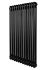Вертикальний дизайнерський радіатор опалення ARTTIDESIGN Bari II 12/1200/560/50 чорний матовий Вертикальний дизайнерський радіатор опалення ARTTIDESIGN Bari II 12/1200/560/50 чорний матовий