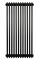 Вертикальный дизайнерский радиатор отопления ARTTIDESIGN Bari II 12/1200/560/50 чорний матовий Вертикальный дизайнерский радиатор отопления ARTTIDESIGN Bari II 12/1200/560/50 чорний матовий