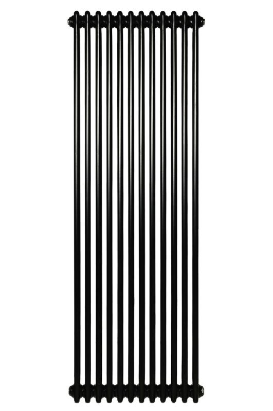 Вертикальный дизайнерский радиатор отопления ARTTIDESIGN Bari II 12/1800/560/50 чорний матовий Вертикальный дизайнерский радиатор отопления ARTTIDESIGN Bari II 12/1800/560/50 чорний матовий