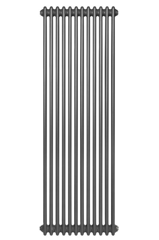 Вертикальный дизайнерский радиатор отопления ARTTIDESIGN Bari II 12/1800/560/50 сірий матовий Вертикальный дизайнерский радиатор отопления ARTTIDESIGN Bari II 12/1800/560/50 сірий матовий