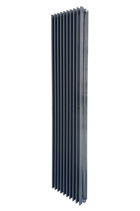 Вертикальний дизайнерський радіатор опалення ARTTIDESIGN Pesaro II10/1800/360/50 сірий матовий Вертикальний дизайнерський радіатор опалення ARTTIDESIGN Pesaro II10/1800/360/50 сірий матовий