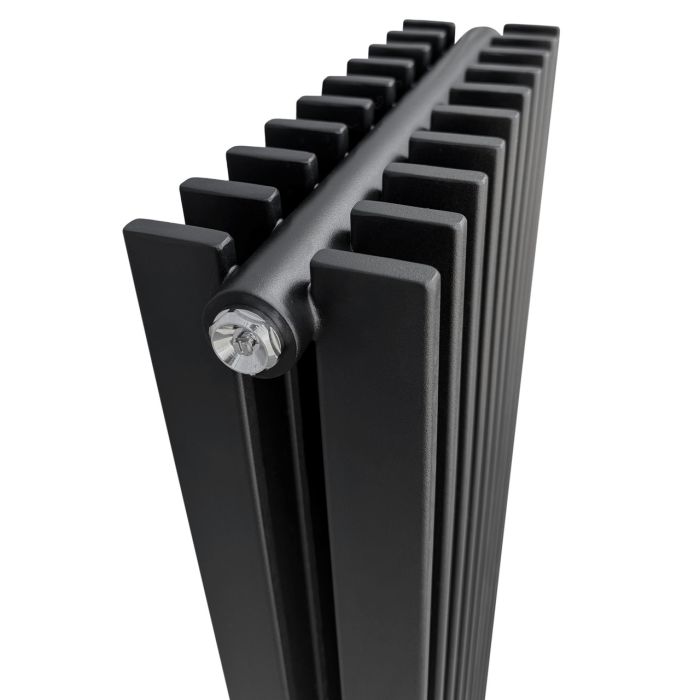 Вертикальный дизайнерский радиатор отопления ARTTIDESIGN Pesaro II10/1800/360/50 черный матовый Вертикальный дизайнерский радиатор отопления ARTTIDESIGN Pesaro II10/1800/360/50 черный матовый