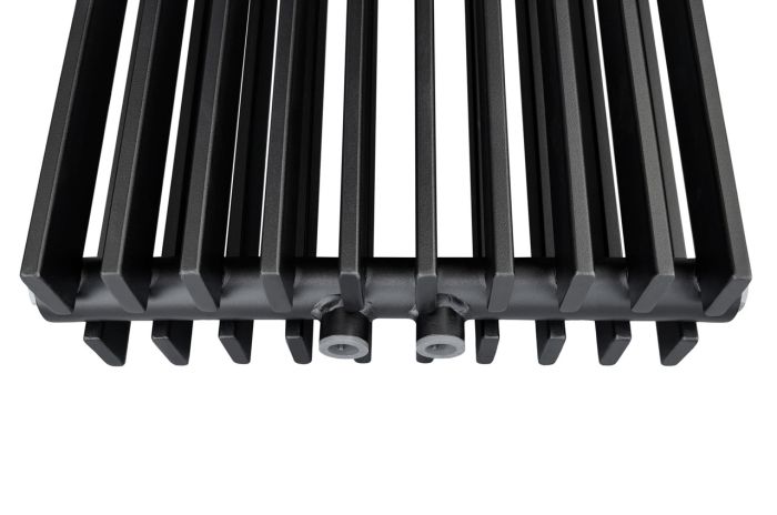 Вертикальный дизайнерский радиатор отопления ARTTIDESIGN Pesaro II10/1800/360/50 черный матовый Вертикальный дизайнерский радиатор отопления ARTTIDESIGN Pesaro II10/1800/360/50 черный матовый